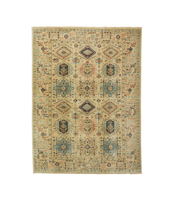 Ushak Afghan Fine Wool Rug