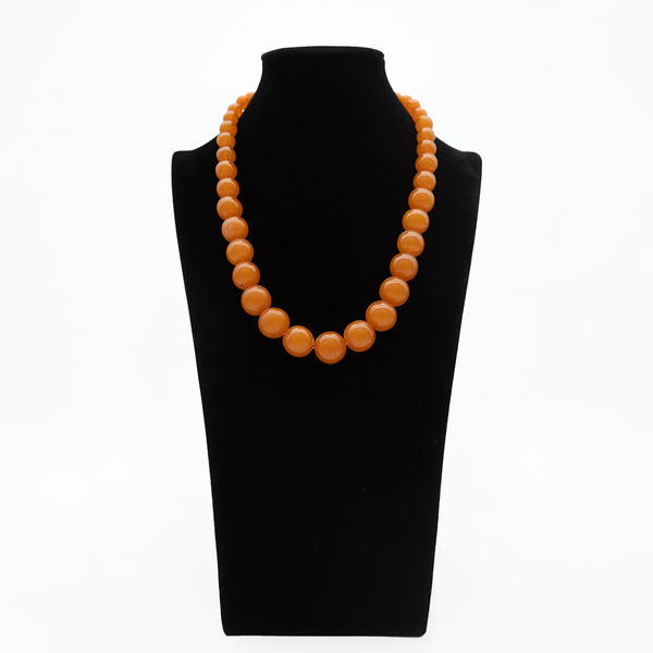 Amber butter scotch necklace