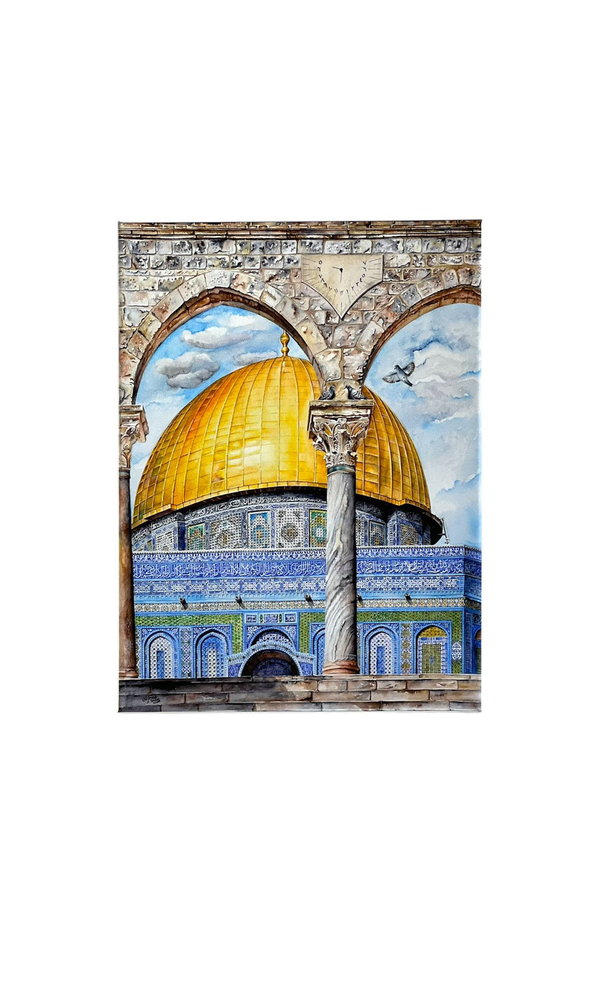 Original Print on Paper By Nadine Touqan