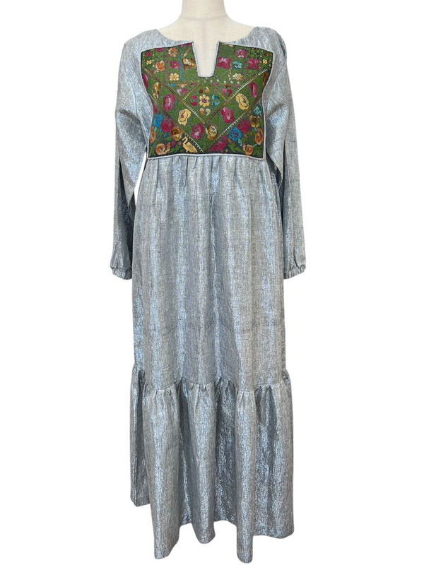 Kitan Silver Grey with Old Hebron Chest Panel 1960's