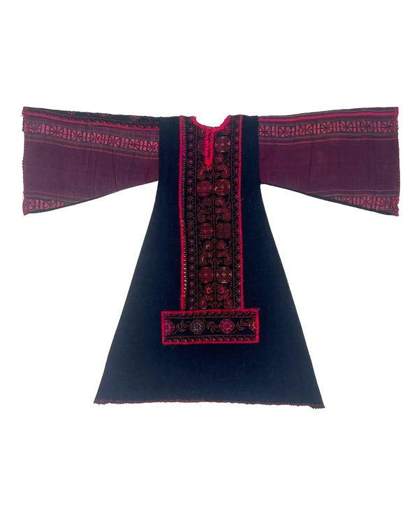 Gaza Miniature Dress 1940's Embroidery