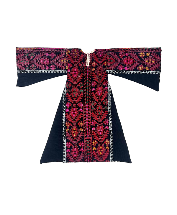 Gaza Miniature Dress 1940's Embroidery