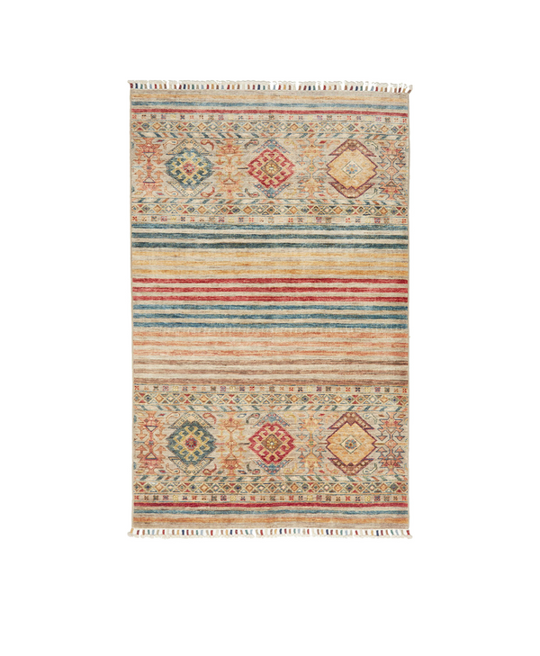 Samarkan Afghan Fine Wool Rug