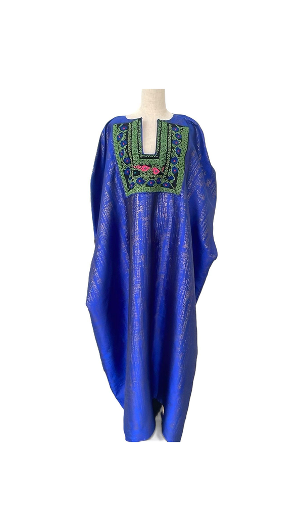 Blue Abaya Brocade Abaya Collection