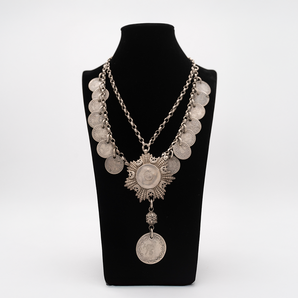 Palestinian Znaq necklace Bethlehem Ottoman style