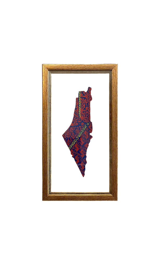 Double Glass Map frame