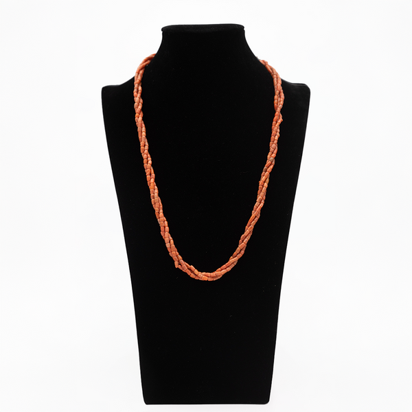 Coral handmade necklace