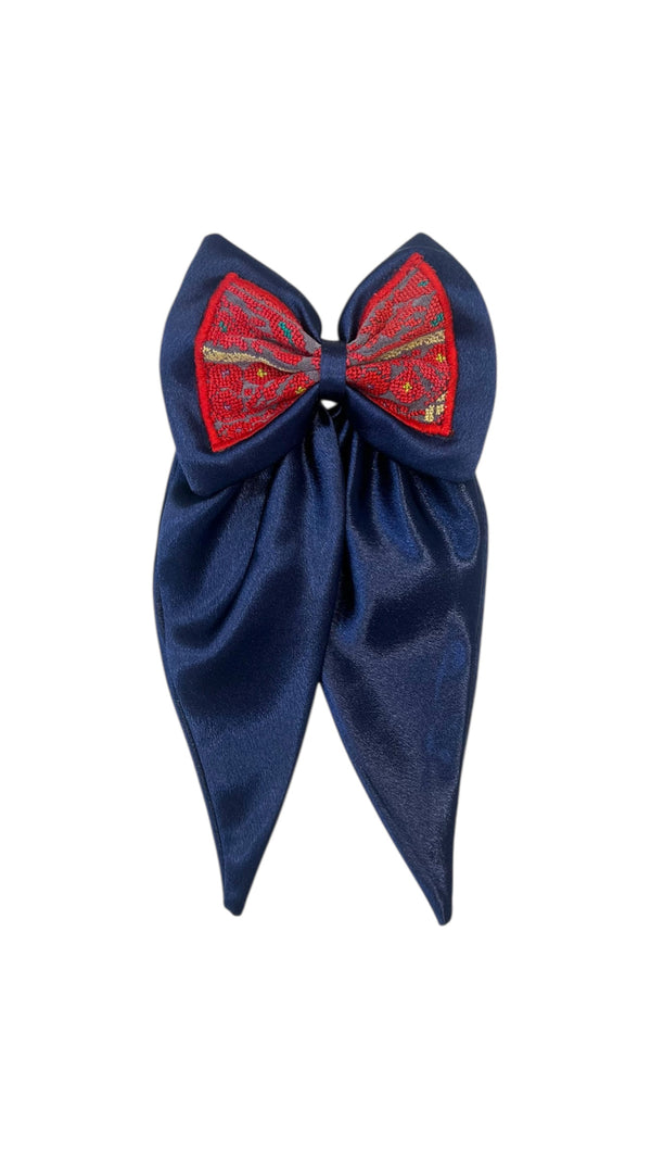 Bow with old Palestinian embroidery