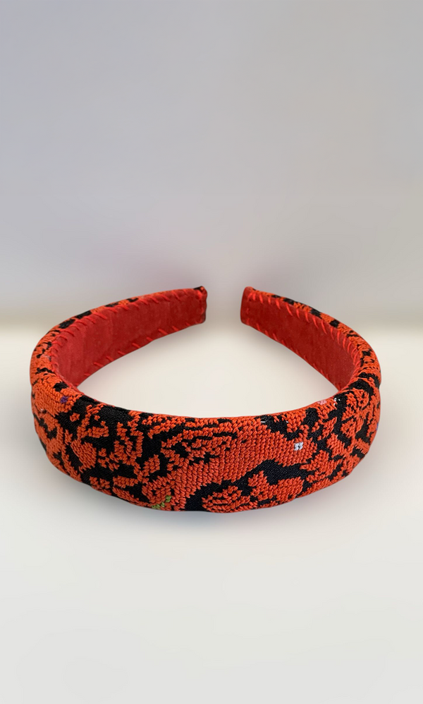 Head band with old Palestinian Embroidery