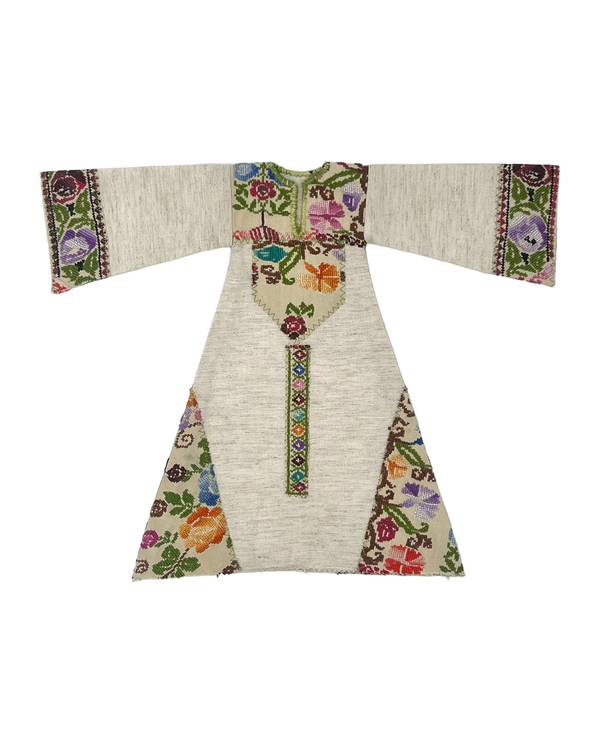 Jerusalem Miniature Dress 1960's Embroidery