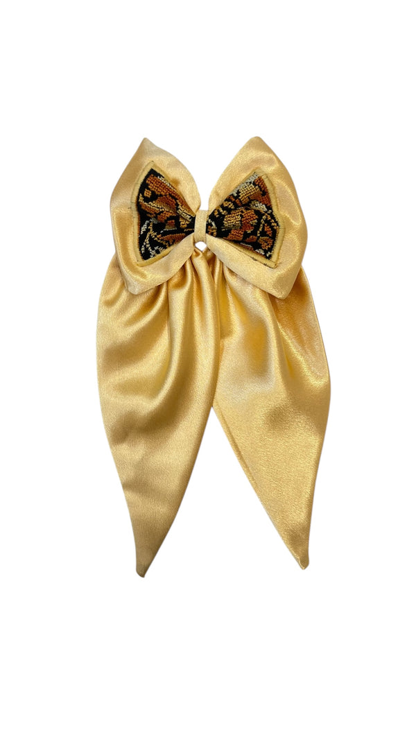 Bow with old Palestinian embroidery