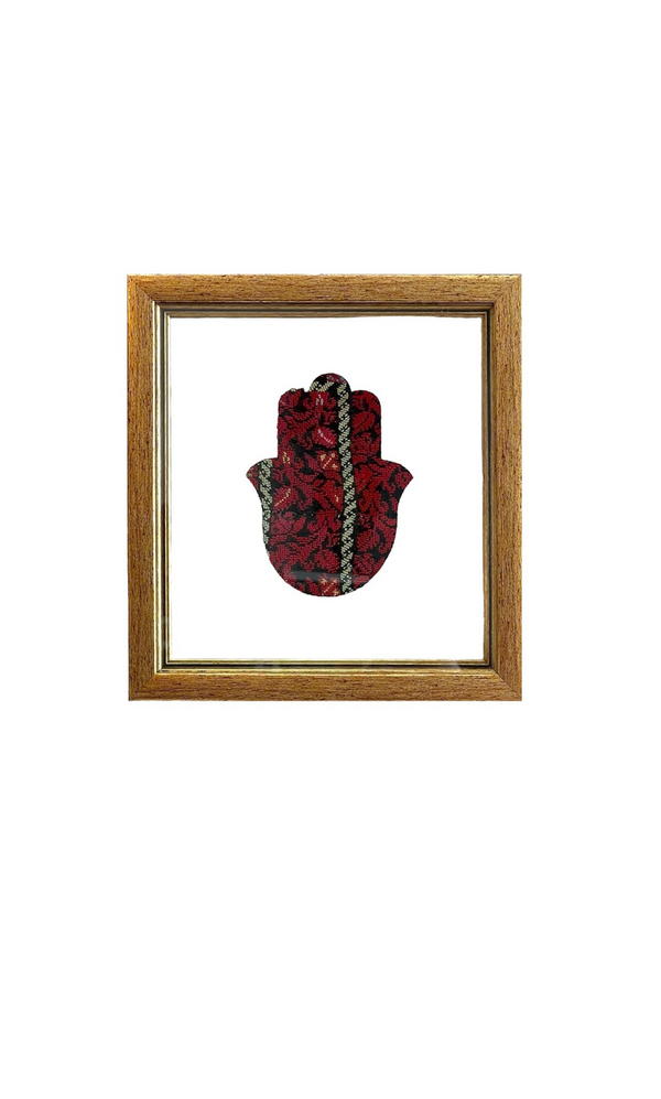 Double Glass Khamsa