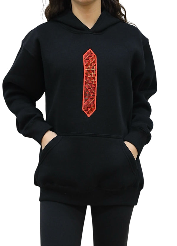hoodie with old Palestinian embroidery