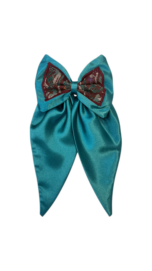 Bow with old Palestinian embroidery