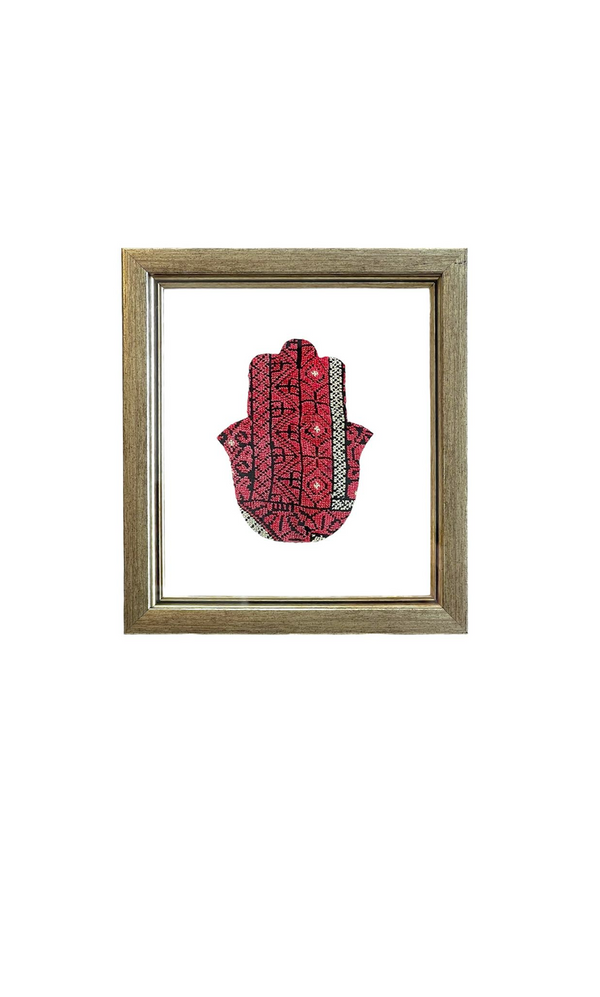 Double Glass Khamsa