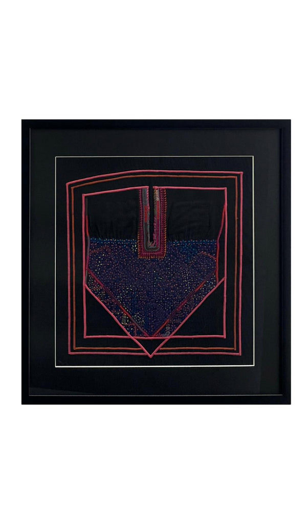 Framed Chest Panel Signature Design Na'anaa Village 1940's
