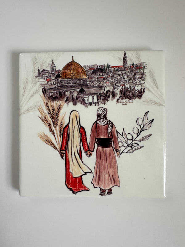 Walking to Jerusalem Coasters