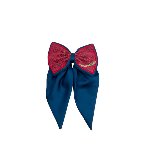 Bow with old Palestinian embroidery