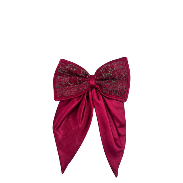 Bow with old Palestinian embroidery