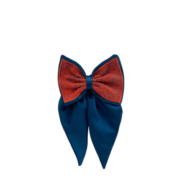 Bow with old Palestinian embroidery