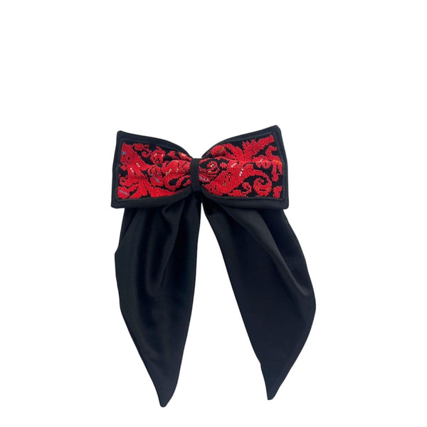 Bow with old Palestinian embroidery