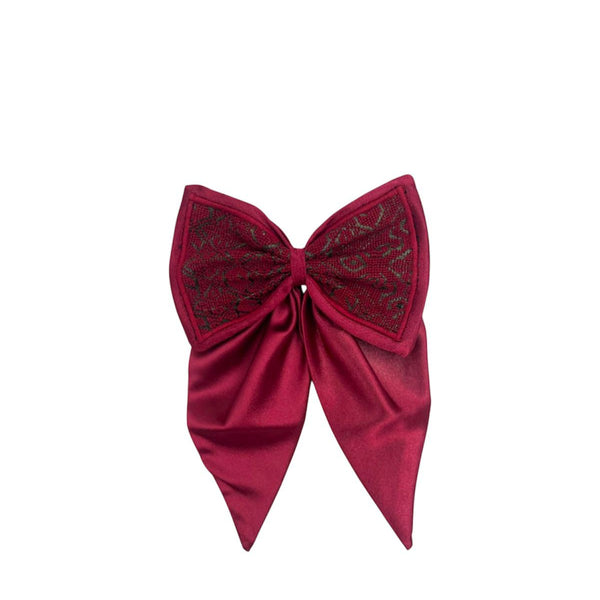 Bow with old Palestinian embroidery
