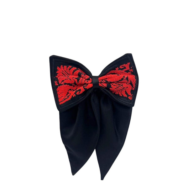 Bow with old Palestinian embroidery
