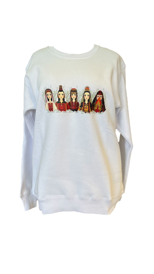 Athwabuna collection white long sleeve