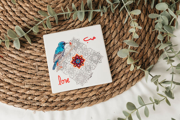 Olive branch Coaster